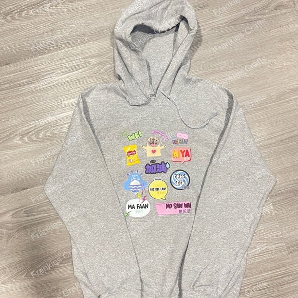 Custom designed Slangs hoodie - Picture 2 of 3